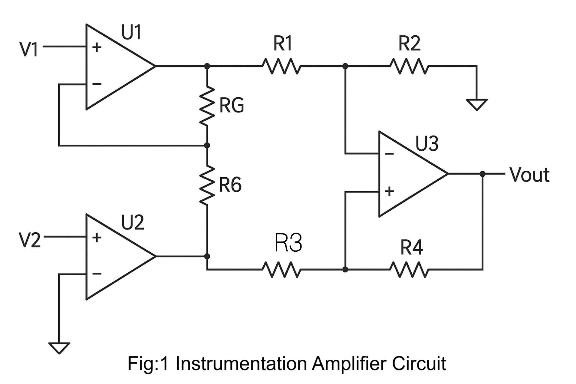 Instrumentation Amplifier Circuit